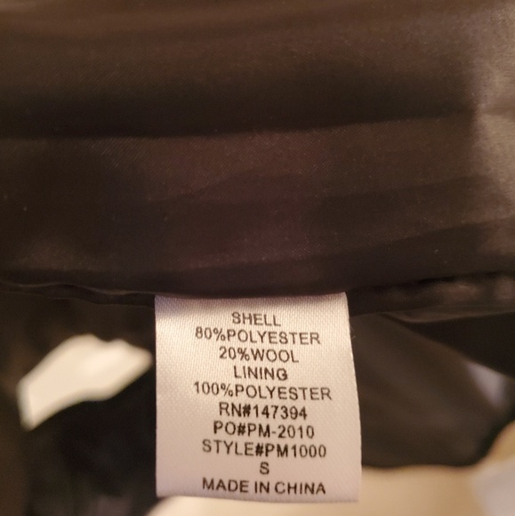 Pomelo Herringbone Chevron Quilted Winter Vest - Picture 5 of 6